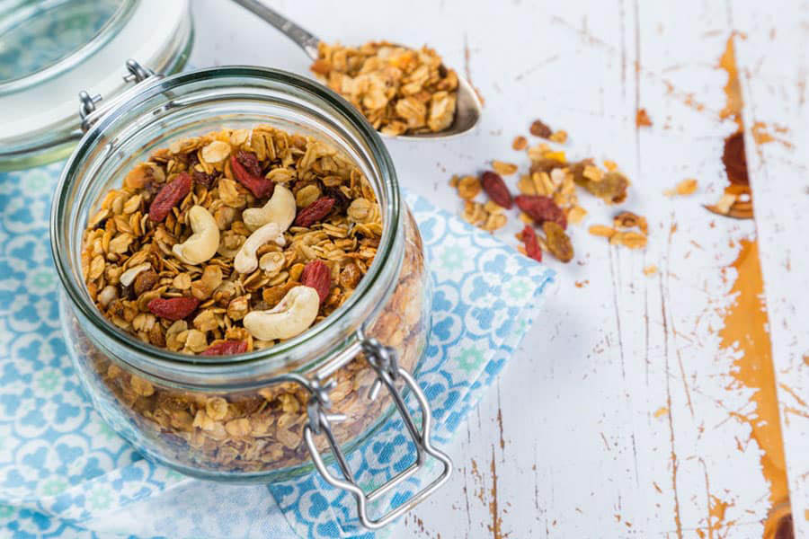ăn Granola tăng cân 