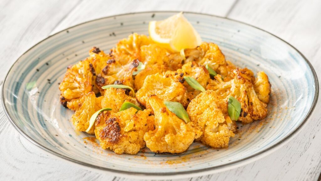 Garlic-Parmesan Roasted Cauliflower