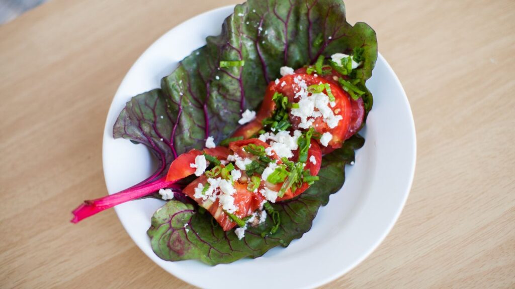 Swiss Chard and Feta Frittata