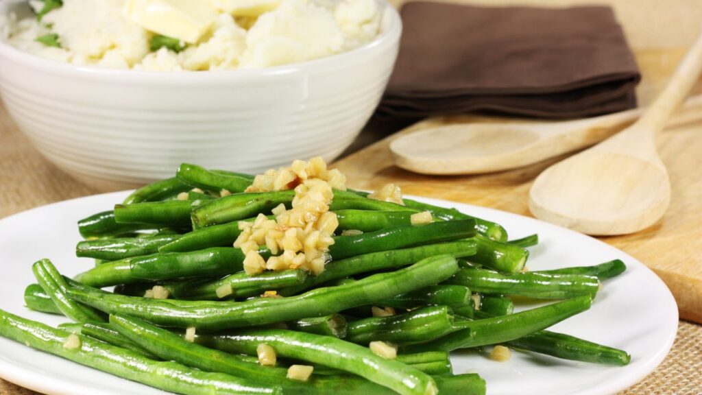 Green Beans with Garlic recipe