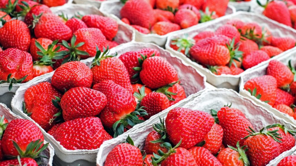 Strawberries for vitamin c