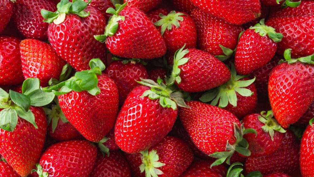 Strawberries for iron